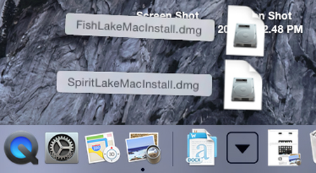 Downloads Folder - MacOSX Install 