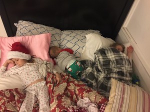 Kids sleeping