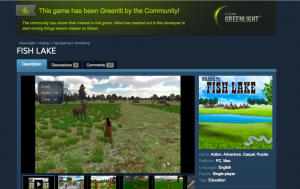 Steam Greenlight page