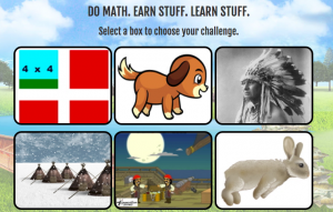 making camp math page