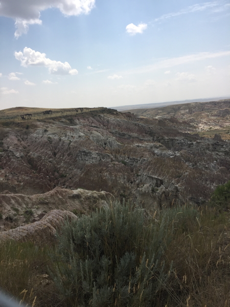 Hell's half acre geological formation