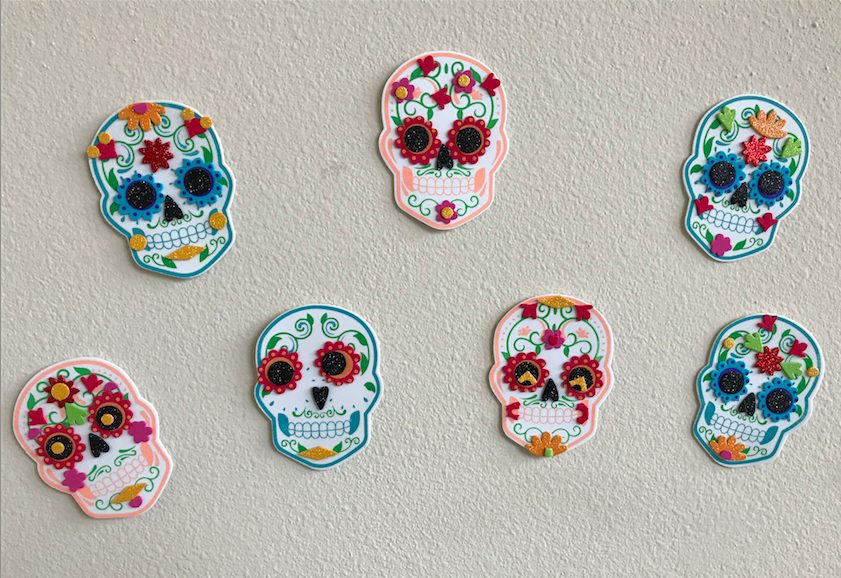 sugar skulls dia de los muertos