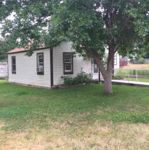 Tiny library in Wyoming