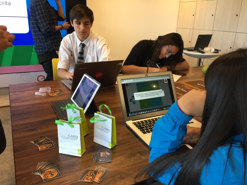 students at Silabuz School Hackathon