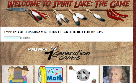 Front page of Spirit Lake