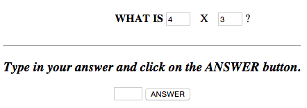 form for math problem