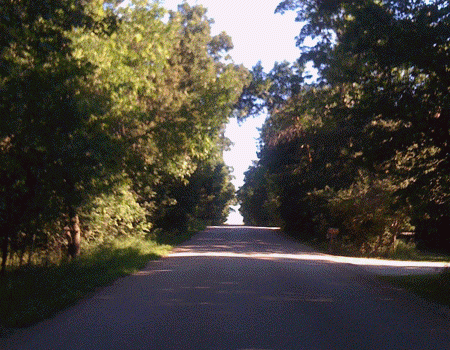 road in North Dakota