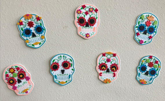 sugar skulls dia de los muertos