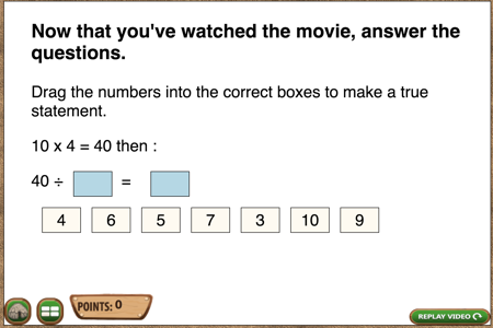 drag and drop answer