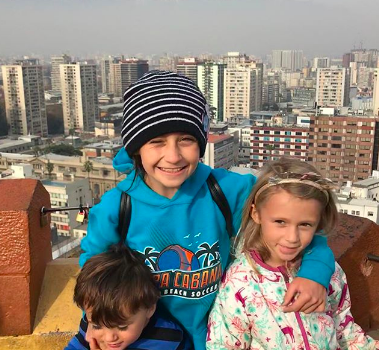 Grandchildren living in Santiago