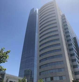 Skyscrapers in Santiago