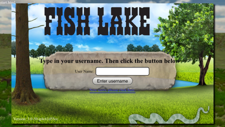 Fish Lake - a game that teaches fractions