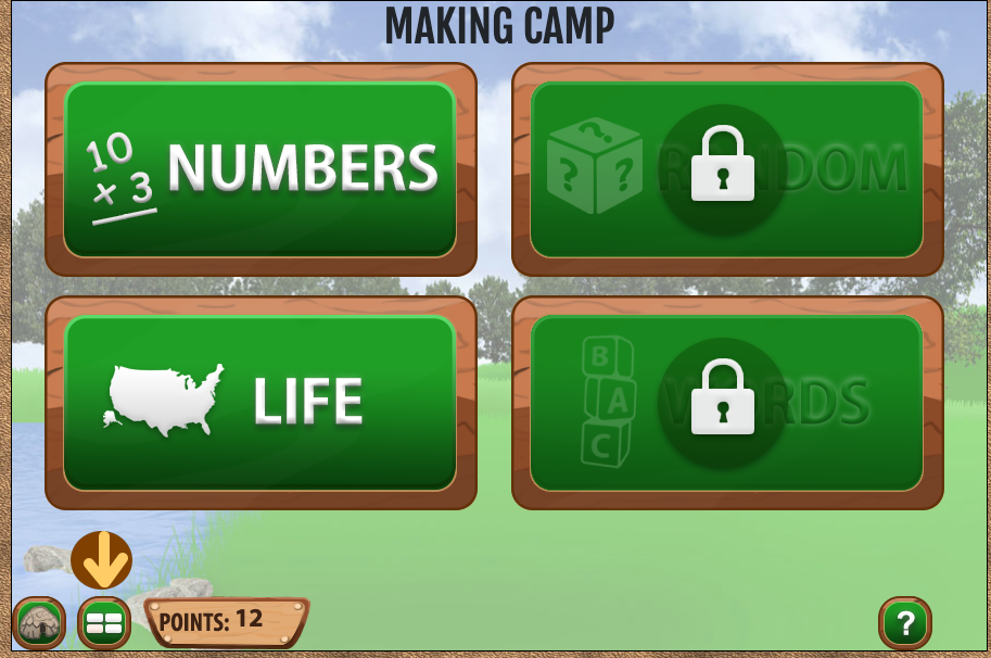 choices page from Making Camp Ojibwe