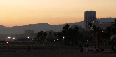 Sunset in Los Angeles