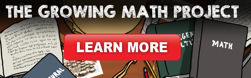 Learn more about the Growing Math Project
