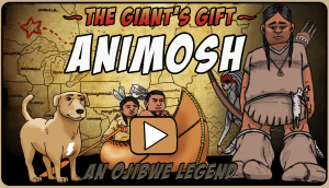Animosh: The Giant's Gift title screen