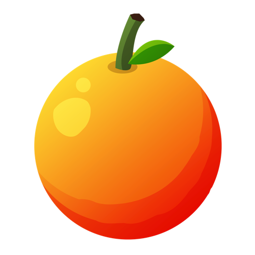 Juicy orange