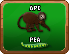 ape and pea